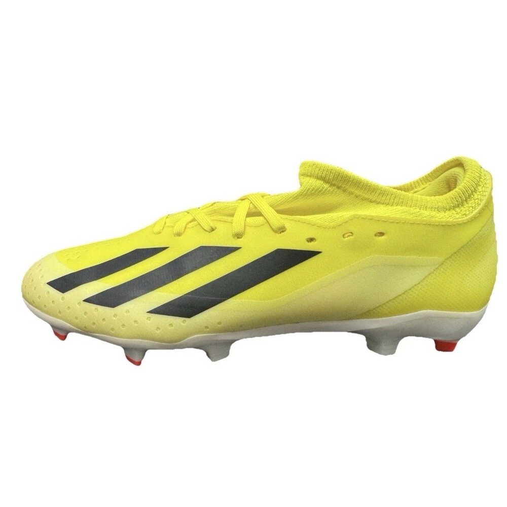 adidas x Crazyfast League FG Soccer Cleats Mens 6.5 Team Solar Yellow IG0605